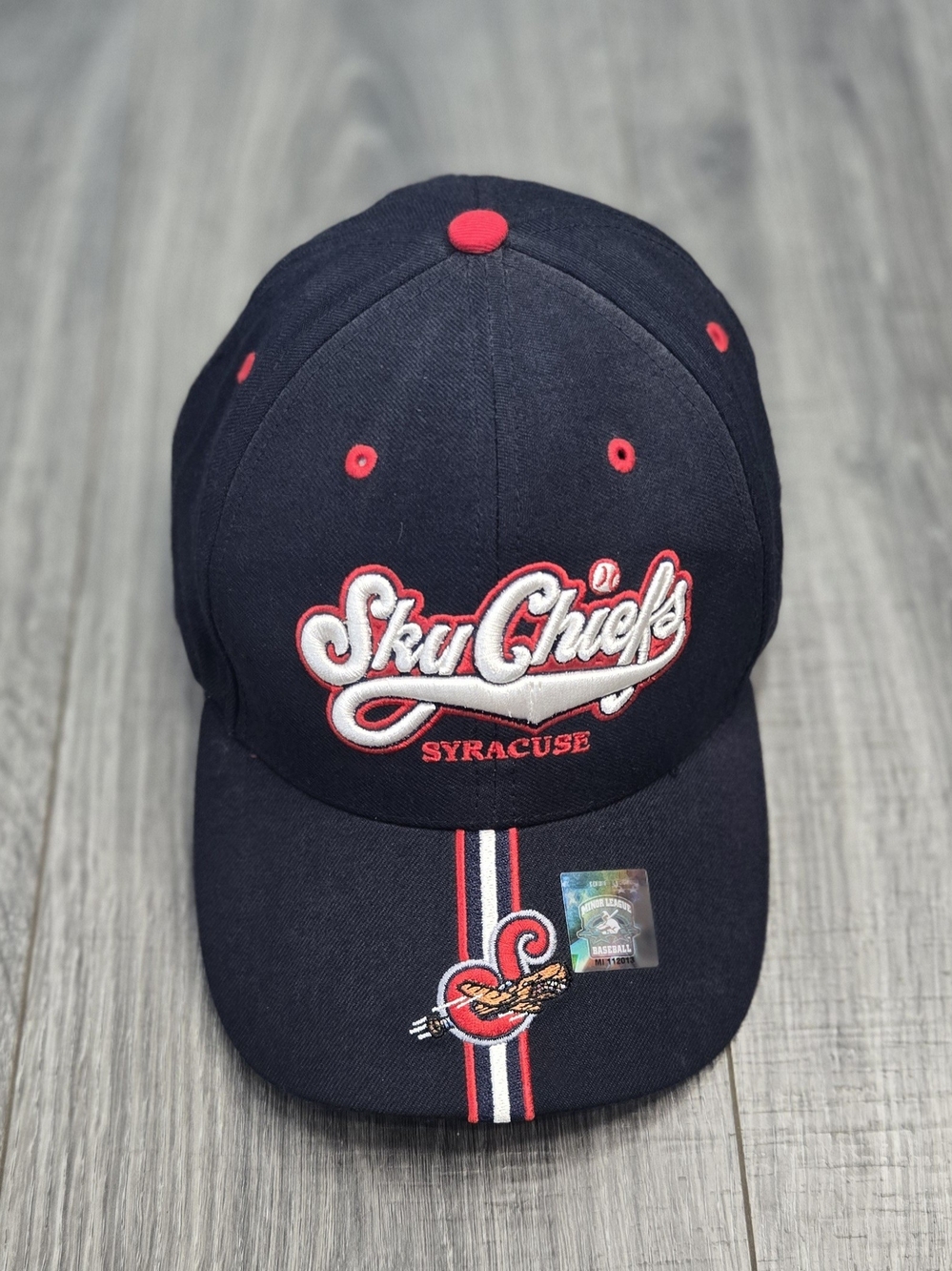 Vintage Syracuse SkyChiefs Twins Enterprise MiLB Hat 1997-06 Wool Blend OSFA